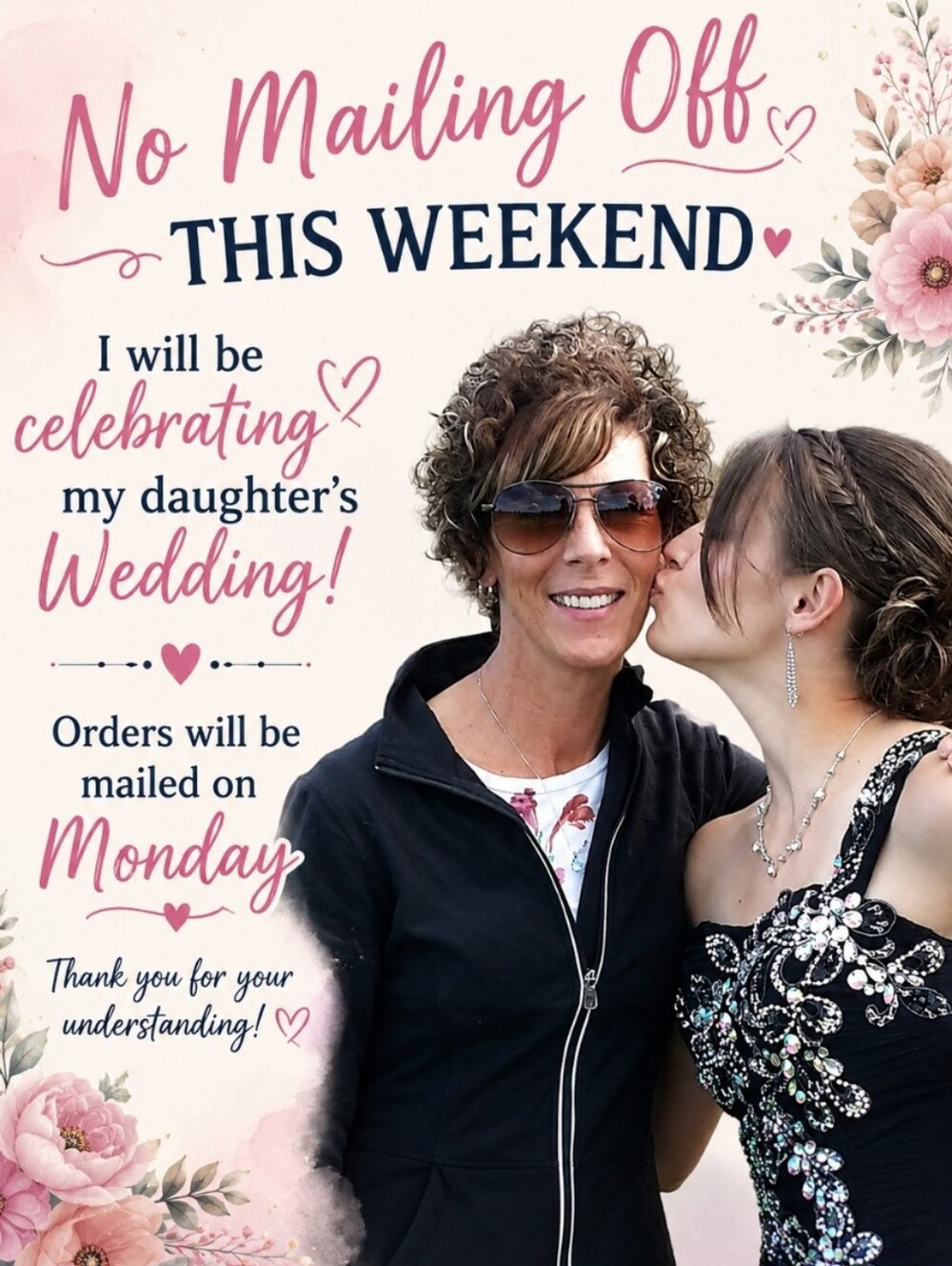 🌷THANKS SO MUCH FOR SHOPPING WITH ME, MAIL NEXT ON MONDAY 👰💒
